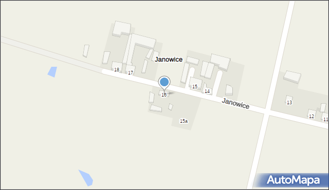 Janowice, Janowice, 16, mapa Janowice