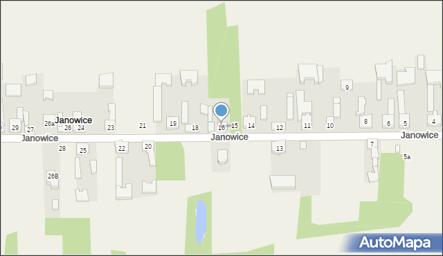 Janowice, Janowice, 16, mapa Janowice