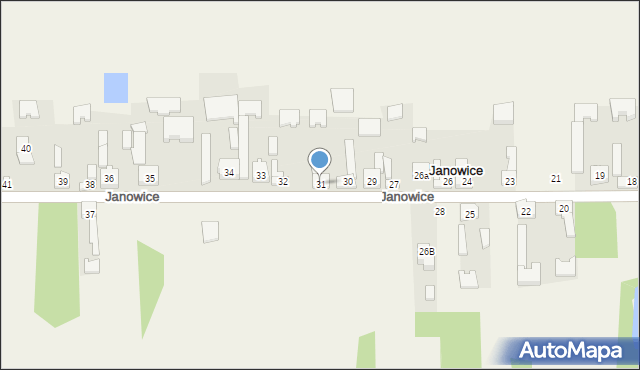 Janowice, Janowice, 31, mapa Janowice