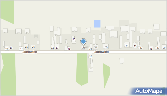 Janowice, Janowice, 39, mapa Janowice
