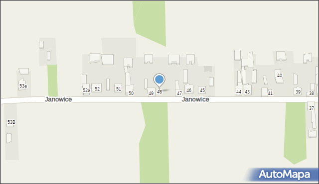 Janowice, Janowice, 48, mapa Janowice