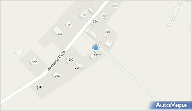Janowice Duże, Janowice Duże, 29J, mapa Janowice Duże