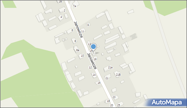 Janowicze, Janowicze, 17, mapa Janowicze