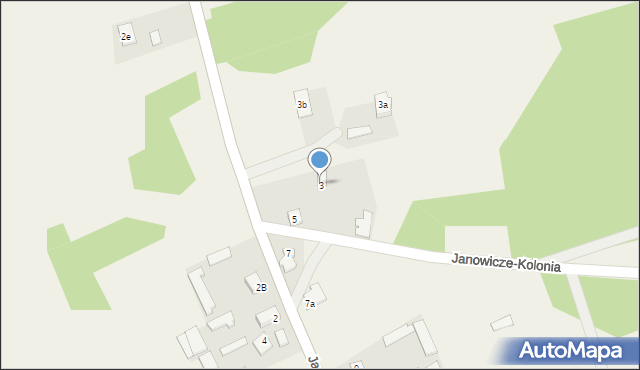 Janowicze, Janowicze, 3, mapa Janowicze