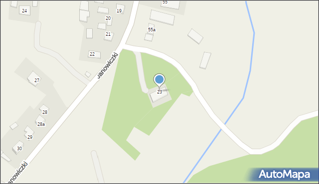 Janowiczki, Janowiczki, 23, mapa Janowiczki