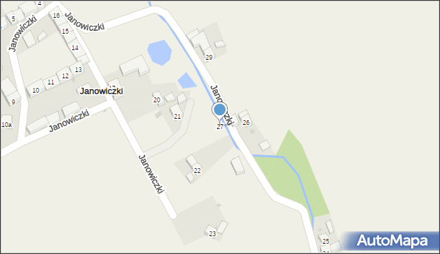 Janowiczki, Janowiczki, 27, mapa Janowiczki