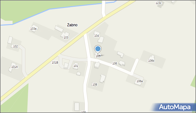 Janowiec, Janowiec, 105, mapa Janowiec