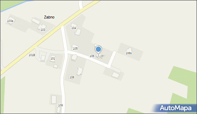 Janowiec, Janowiec, 106a, mapa Janowiec