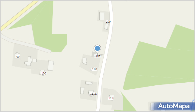 Janowiec, Janowiec, 110a, mapa Janowiec