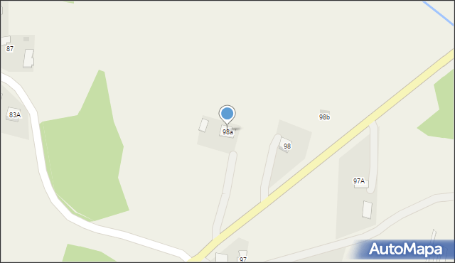 Janowiec, Janowiec, 98a, mapa Janowiec