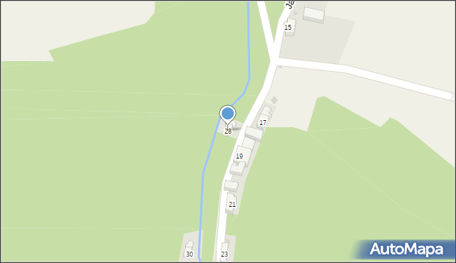 Janowiec, Janowiec, 28, mapa Janowiec