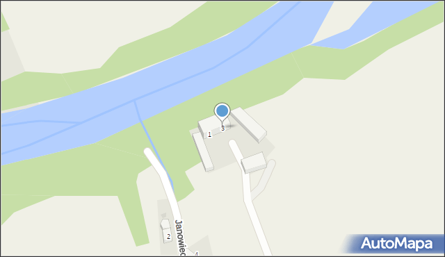 Janowiec, Janowiec, 3, mapa Janowiec