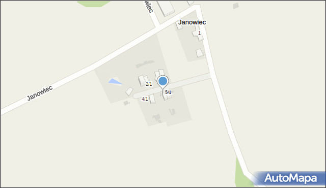 Janowiec, Janowiec, 5/2, mapa Janowiec