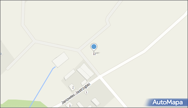 Janowiec-Jastrząbki, Janowiec-Jastrząbki, 12, mapa Janowiec-Jastrząbki