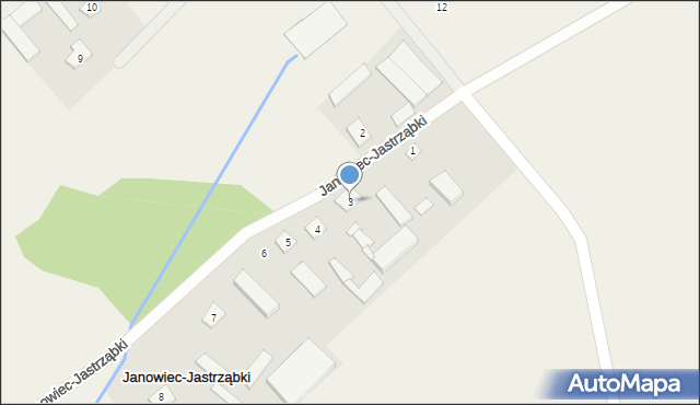 Janowiec-Jastrząbki, Janowiec-Jastrząbki, 3, mapa Janowiec-Jastrząbki