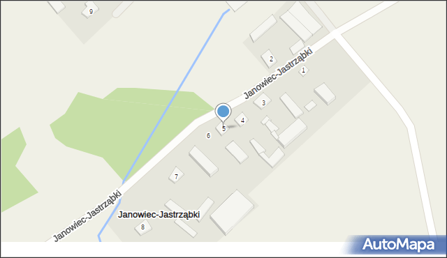 Janowiec-Jastrząbki, Janowiec-Jastrząbki, 5, mapa Janowiec-Jastrząbki