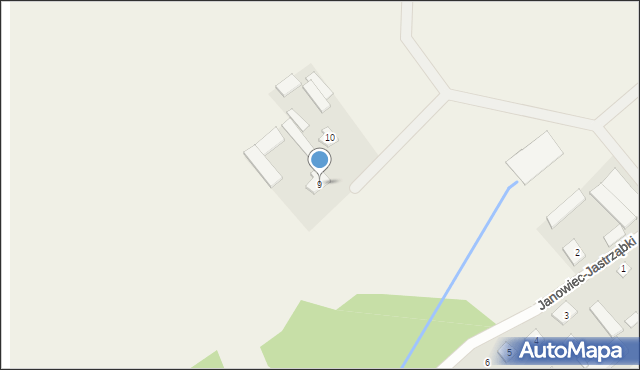 Janowiec-Jastrząbki, Janowiec-Jastrząbki, 9, mapa Janowiec-Jastrząbki