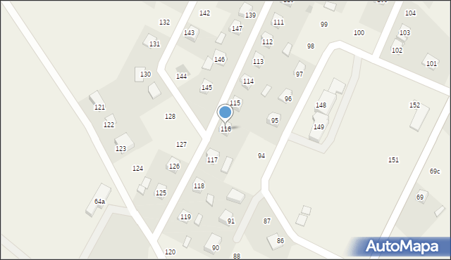 Janowiec Kościelny, Janowiec Kościelny, 116, mapa Janowiec Kościelny