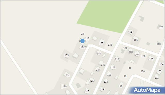 Janowiec Kościelny, Janowiec Kościelny, 134, mapa Janowiec Kościelny