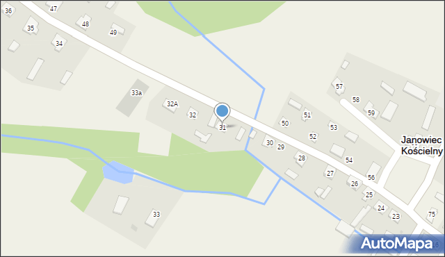 Janowiec Kościelny, Janowiec Kościelny, 31, mapa Janowiec Kościelny