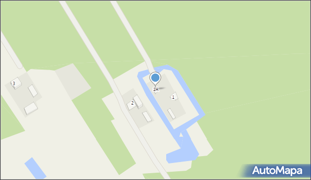 Janówka, Janówka, 1A, mapa Janówka