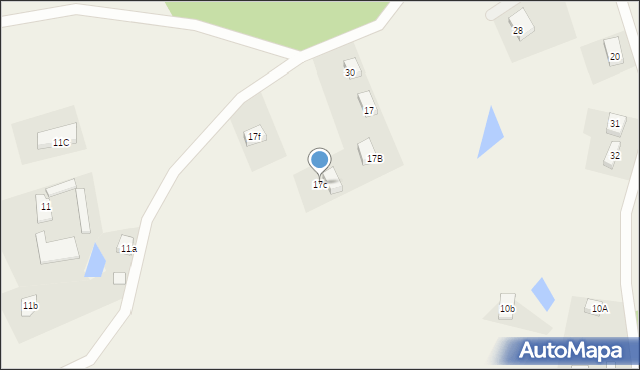 Janowo, Janowo, 17c, mapa Janowo