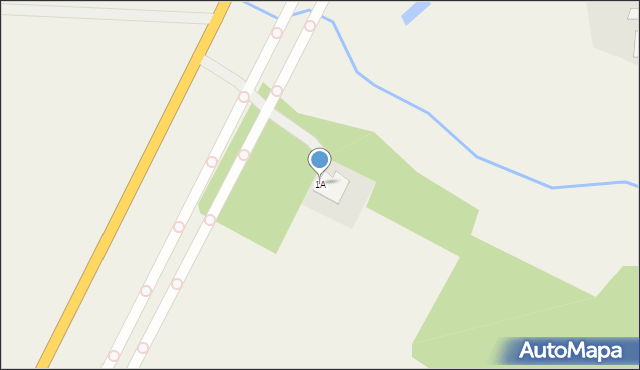 Janowszczyzna, Janowszczyzna, 1A, mapa Janowszczyzna