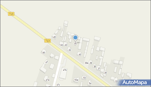Januszewice, Januszewice, 41, mapa Januszewice