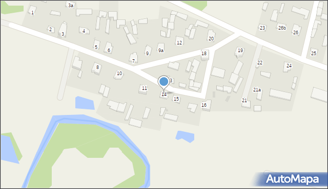 Januszewice, Januszewice, 14, mapa Januszewice