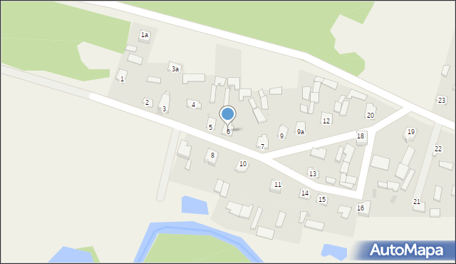 Januszewice, Januszewice, 6, mapa Januszewice