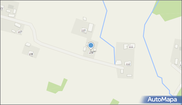 Januszkowice, Januszkowice, 109, mapa Januszkowice