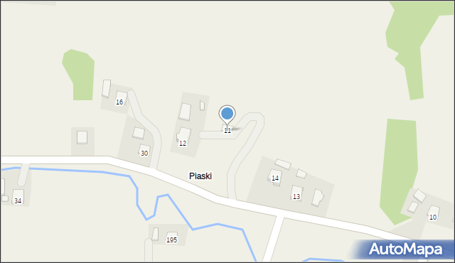 Januszkowice, Januszkowice, 11, mapa Januszkowice