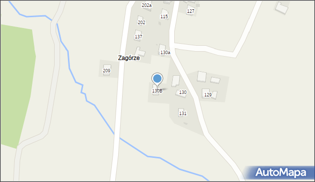 Januszkowice, Januszkowice, 130B, mapa Januszkowice