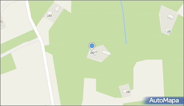 Januszkowice, Januszkowice, 182, mapa Januszkowice