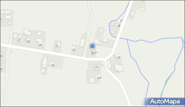 Januszkowice, Januszkowice, 20, mapa Januszkowice
