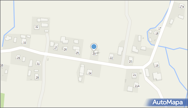 Januszkowice, Januszkowice, 23, mapa Januszkowice