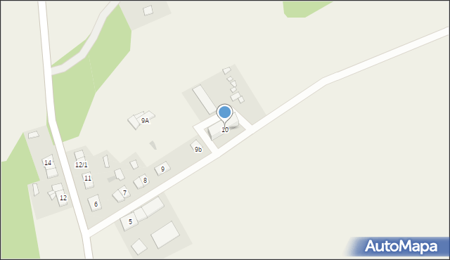 Januszkowo, Januszkowo, 10, mapa Januszkowo