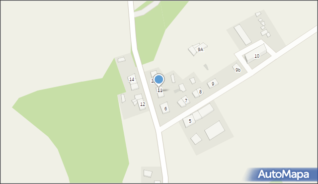 Januszkowo, Januszkowo, 11/2, mapa Januszkowo