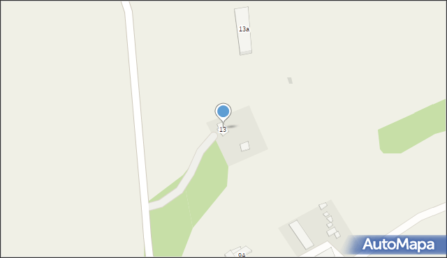 Januszkowo, Januszkowo, 13, mapa Januszkowo