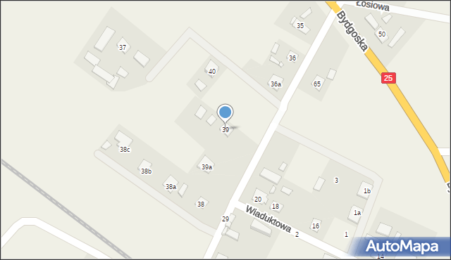 Januszkowo, Januszkowo, 39, mapa Januszkowo