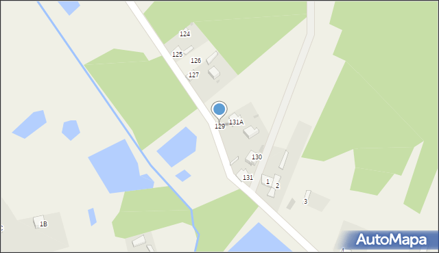 Januszno, Januszno, 129, mapa Januszno