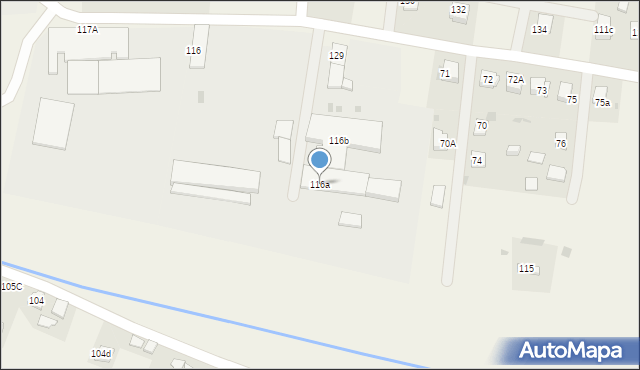 Januszowice, Januszowice, 116a, mapa Januszowice