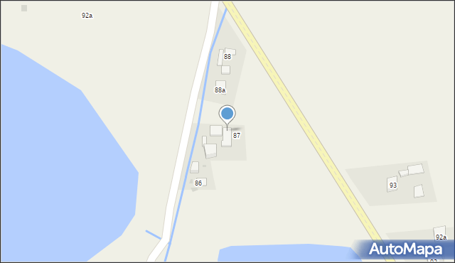 Januszowice, Januszowice, 87a, mapa Januszowice