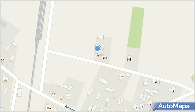 Januszówka, Januszówka, 16, mapa Januszówka