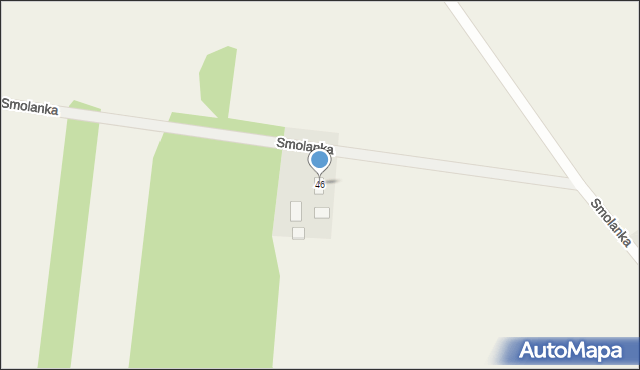 Januszówka, Januszówka, 46, mapa Januszówka