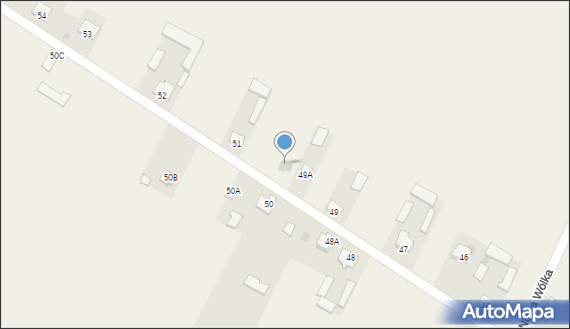 Januszówka, Januszówka, 49d, mapa Januszówka