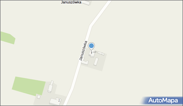 Januszówka, Januszówka, 3, mapa Januszówka