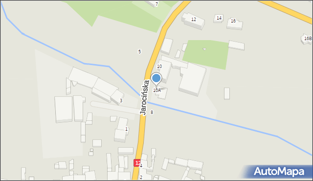 Jaraczewo, Jarocińska, 10A, mapa Jaraczewo