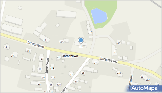 Jaraczewo, Jaraczewo, 11b, mapa Jaraczewo