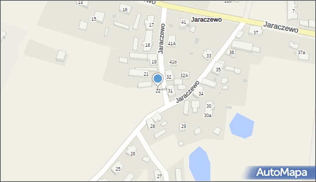 Jaraczewo, Jaraczewo, 22, mapa Jaraczewo